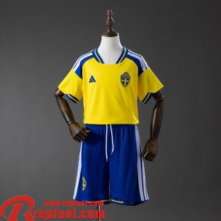 Suede Maillots De Foot Domicile Enfant 2026