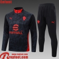 AC Milan KIT: Survetement de Foot Enfant 2025 2026 C992