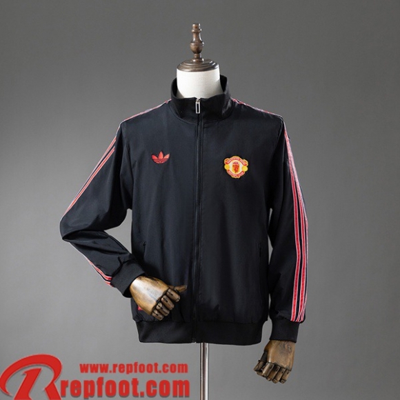 Manchester United Coupe Vent Homme 2025 2026 D414 Manchester United Coupe Vent Homme 2025 2026 D414