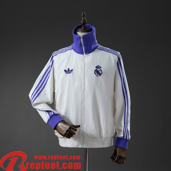 Real Madrid Coupe Vent Homme 2025 2026 D421 Real Madrid Coupe Vent Homme 2025 2026 D421