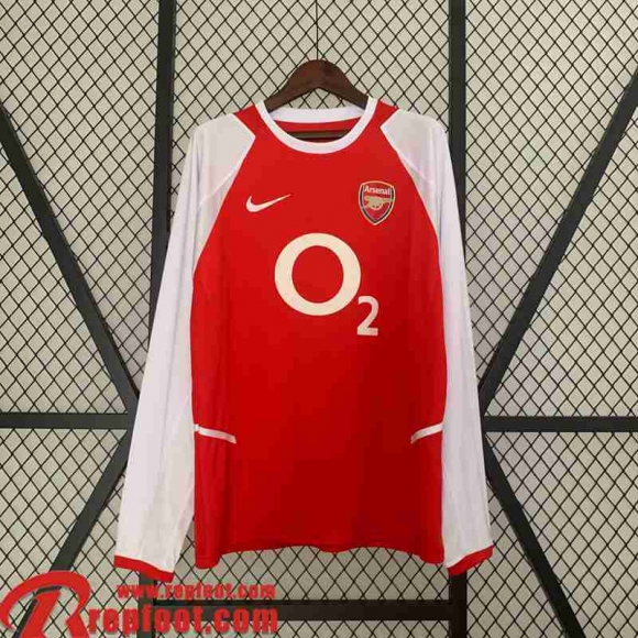 Arsenal Retro Maillot De Foot Domicile Homme Manche Longue 02 04 FG392