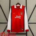 Arsenal Retro Maillot De Foot Domicile Homme Manche Longue 98 99 FG393