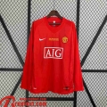 Manchester United Retro Maillot De Foot Domicile Homme Manche Longue 07 08 FG401