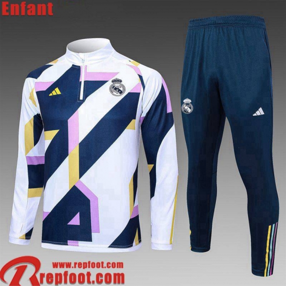 Real Madrid KIT: Survetement de Foot Enfant 23 24 C119