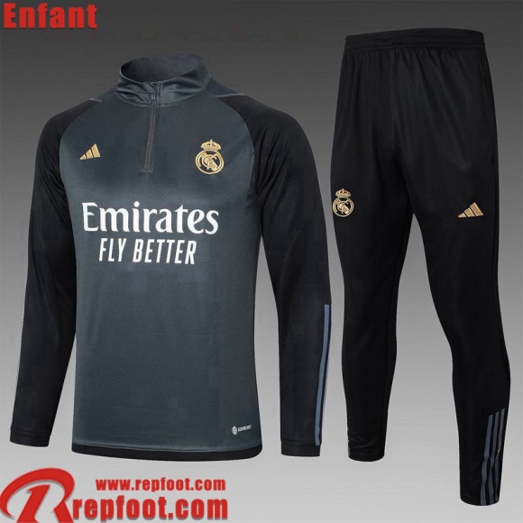 Real Madrid KIT: Survetement de Foot Enfant 23 24 C122  Real Madrid KIT: Survetement de Foot Enfant 23 24 C122