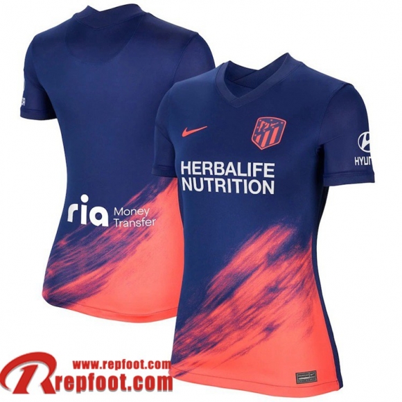 Atlético de Madrid Maillot De Foot Extérieur 21 22 Femme