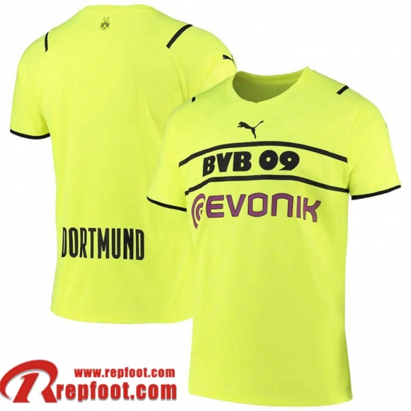 Borussia Dortmund Maillot De Foot Cup Shirt 21 22 Homme