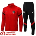 Atletico Madrid Veste Foot 2021 2022 Homme rouge JK145 Atletico Madrid Veste Foot 2021 2022 Homme rouge JK145