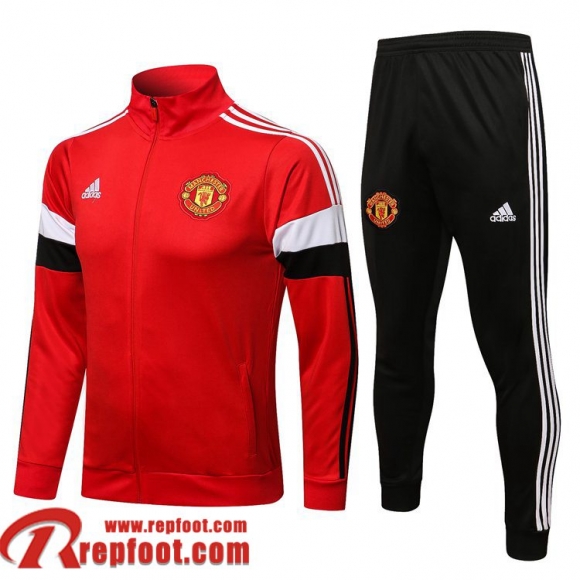 Manchester United Veste Foot 2021 2022 Homme rouge JK157