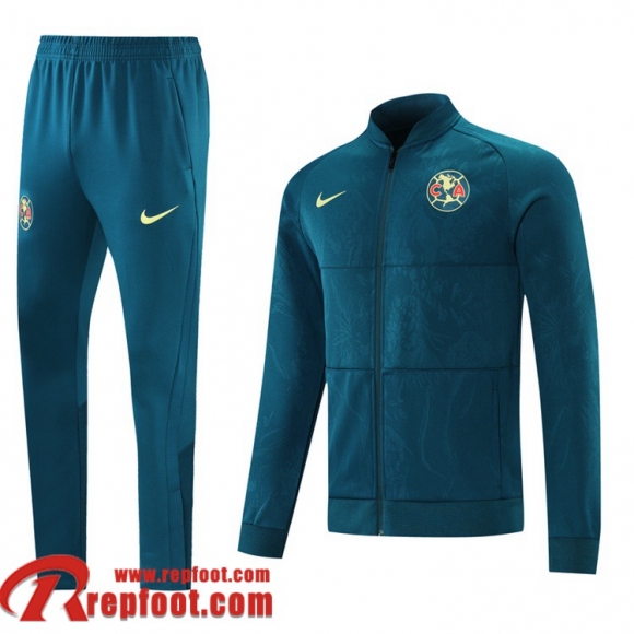 Club América Veste Foot 2021 2022 Homme vert foncé JK171