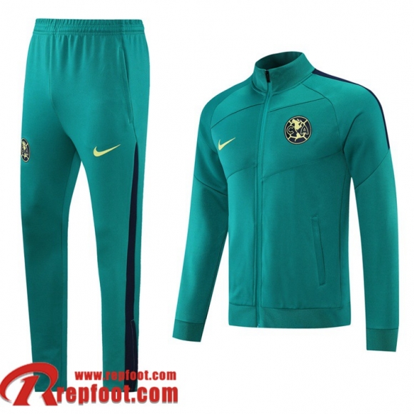 Club América Veste Foot 2021 2022 Homme vert JK174