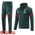 Liverpool Veste Foot - Sweat A Capuche 2021 2022 Homme vert JK193