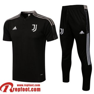 Juventus Polo foot 2021 2022 Homme le noir PL159