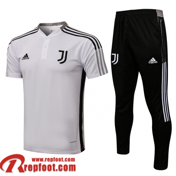 Juventus Polo foot 2021 2022 Homme blanche PL161