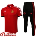 Manchester United Polo foot 2021 2022 Homme rouge PL162