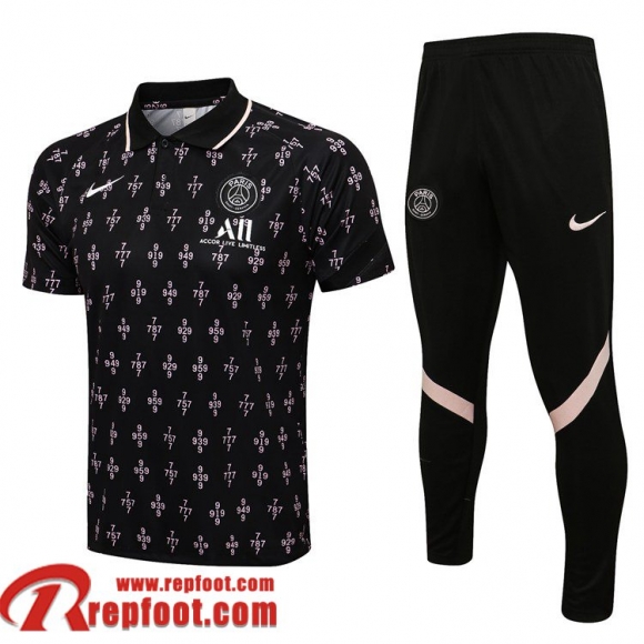 PSG Polo foot 2021 2022 Homme Bleu foncé PL165