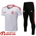 Manchester United T-Shirt 2021 2022 Homme blanche PL167