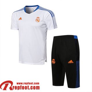 Real Madrid T-Shirt 2021 2022 Homme blanche PL178