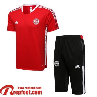 Bayern Munich T-Shirt 2021 2022 Homme rouge PL186