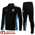 Olympique De Marseille Survetement de Foot 2021 2022 Homme le noir TG125