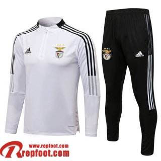Benfica Survetement de Foot 2021 2022 Homme blanche TG135