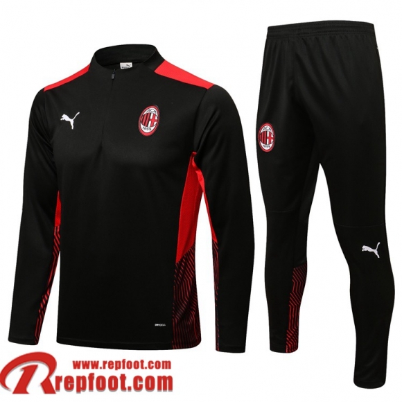 AC Milan Survetement de Foot 2021 2022 Homme le noir TG142
