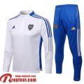 Boca Juniors Survetement de Foot 2021 2022 Homme blanche TG143