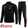 Liverpool Veste Foot 2021 2022 Enfant le noir TK93