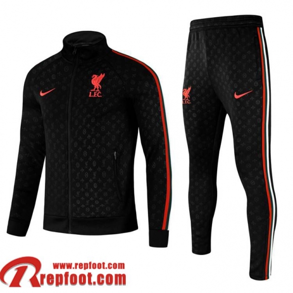 Liverpool Veste Foot 2021 2022 Enfant le noir TK95