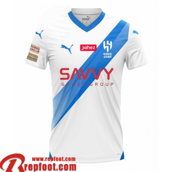 Al-Hilal Maillot de Foot Exterieur Homme 23 24  Al-Hilal Maillot de Foot Exterieur Homme 23 24