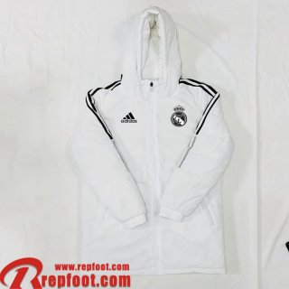 Doudoune Foot Real Madrid Blanc Homme 22 23 DD115
