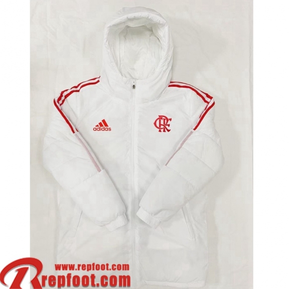 Doudoune Foot Flamengo Blanc Homme 22 23 DD126