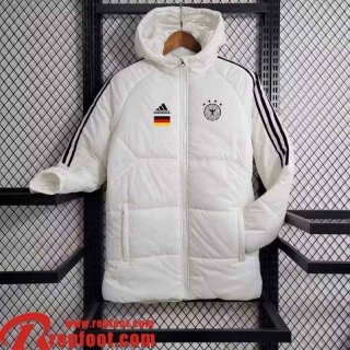 Allemagne Doudoune Foot Blanc Homme 23 24 G30