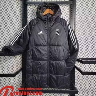 Real Madrid Doudoune Foot noir Homme 23 24 G50