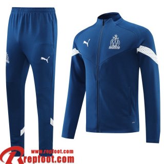 Veste Foot Marseille bleu Homme 22 23 JK537