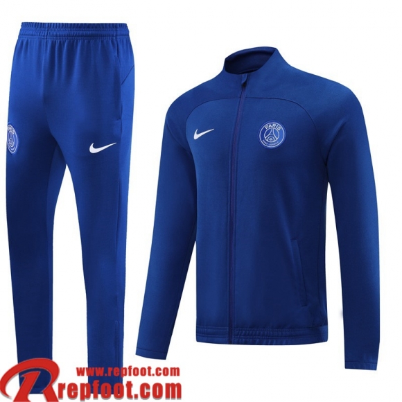 Veste Foot PSG bleu Homme 22 23 JK543
