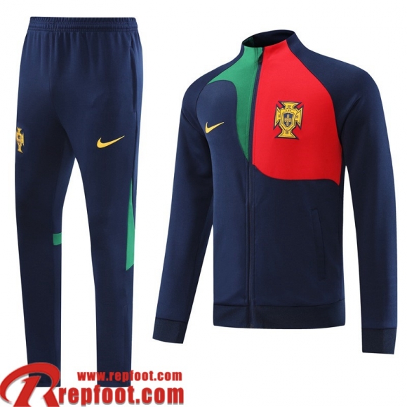 Veste Foot Portugal bleu Homme 22 23 JK544