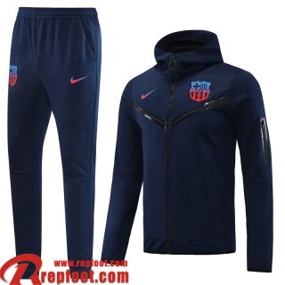 Veste Foot - Sweat A Capuche Barcelone bleu Homme 22 23 JK552