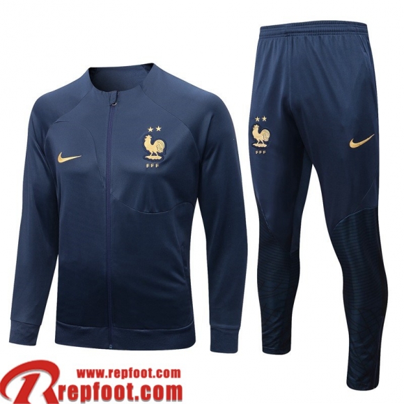 Veste Foot France bleu Homme 22 23 JK555