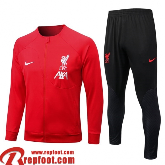 Veste Foot Liverpool rouge Homme 22 23 JK556