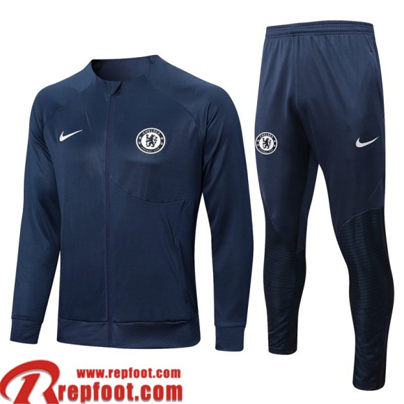 Veste Foot Chelsea bleu Homme 22 23 JK562