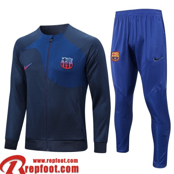 Veste Foot Barcelone bleu Homme 22 23 JK567 Veste Foot Barcelone bleu Homme 22 23 JK567