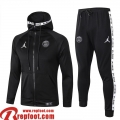 Veste Foot - Sweat A Capuche PSG Noir Homme 22 23 JK576