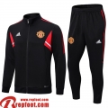 Veste Foot Manchester United Noir Homme 22 23 JK580 Veste Foot Manchester United Noir Homme 22 23 JK580