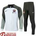 Barcelone Veste Foot Blanc Homme 23 24 B43