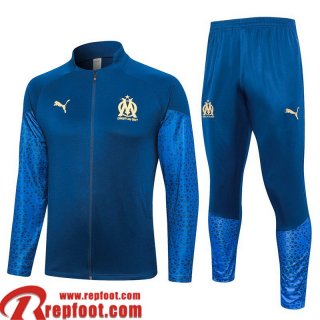 Marseille Veste Foot bleu Homme 23 24 B44