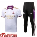 Polo foot Real Madrid Blanc Homme 22 23 PL611  Polo foot Real Madrid Blanc Homme 22 23 PL611