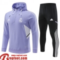 Sweatshirt Foot Real Madrid Violet Homme 22 23 SW43