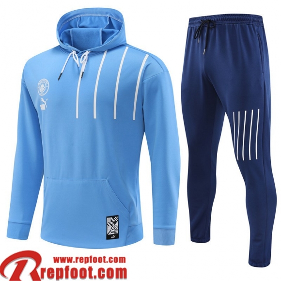 Sweatshirt Foot Manchester City bleu ciel Homme 22 23 SW45