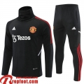 Survetement de Foot Manchester United Noir Homme 22 23 TG494